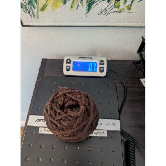 Lot of 7 Bulky Weight Yarn Remnants/Scraps - Picture 4 of 8